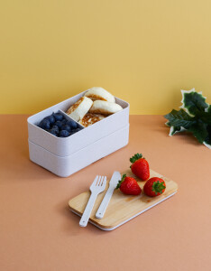 mid-oceangift Контейнер для ланча "Natural" с приборами