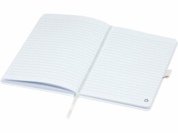 Marksman Блокнот Honua форматом A5 из переработанной бумаги с обложкой из переработанного ПЭТ, белый