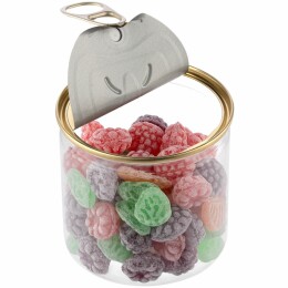 Разное Карамель леденцовая Candy Crush, со вкусом фруктов, с прозрачной крышкой
