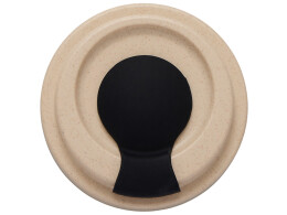 Разное Стакан из пшеничного волокна «Flava», черный