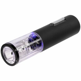 Molti Электрический штопор с ножом для фольги Wine Diesel, черный