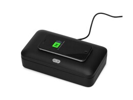 Evolt УФ-стерилизатор c функцией беспроводной зарядки "Sector", Evolt, черный