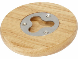 Разное Деревянная подставка с открывалкой для бутылок Scoll