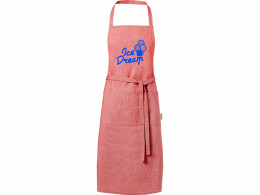 Разное Pheebs 200 g/m2 recycled cotton apron, красный яркий