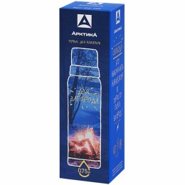 Арктика Термос «Арктика Hammerite 750», красный