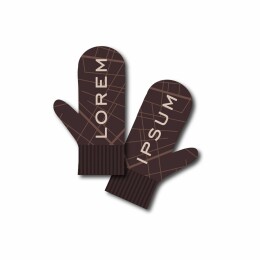 сделано в России Варежки на заказ Mani, акрил