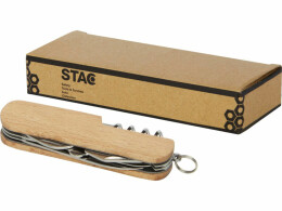 Stac Richard деревянный карманный нож с 7 функциями, дерево