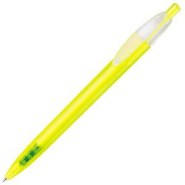 Lecce Pen X-1 FROST, ручка шариковая, фростированный желтый, пластик