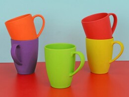 Разное Кружка "Grain" из натуральных волокон, фиолетовый