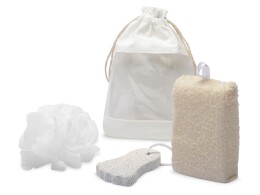 Разное Набор Enjoy для ванны (мочалка, губка, пемза)