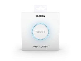 Rombica Беспроводное зарядное устройство Rombica «NEO Core Quick» c быстрой зарядкой, белый (с лого)
