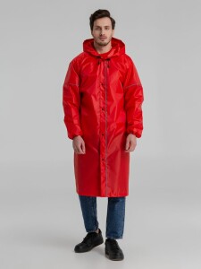 Molti Дождевик со светоотражающими элементами Rainman Blink, красный