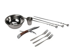 Разное Набор «Подарочный» с многофункциональным ножом, темно-коричневый/бордовый