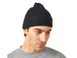 US Basic Шапка Nordend, крупный риб, черный