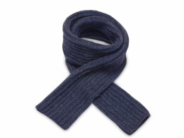 US Basic Шарф Nordend, крупный риб, темно-синий меланж