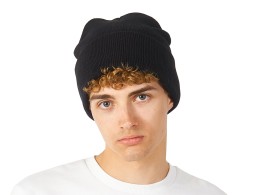 US Basic Шапка Dunant, двуслойная, черный