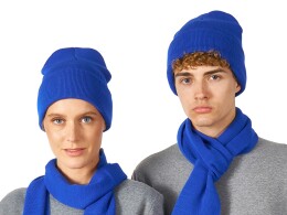 US Basic Шапка Dunant, двуслойная, классический синий