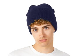 US Basic Шапка Dunant, двуслойная, нейви