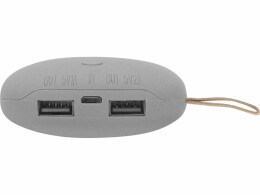 Разное Внешний аккумулятор в форме камня «Stone», 7800 mAh, серый
