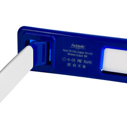 Portobello Осветительные приборы Настольная лампа c беспроводной зарядкой Lumos Ultramarine, синяя