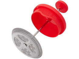 Eat & Bite Пластиковый френч-пресс "Intense", 600мл, красный