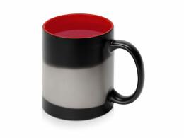 Разное Кружка-хамелеон Surprise матовая, черный/красный