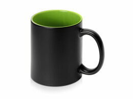 Разное Кружка-хамелеон Surprise матовая, черный/зеленое яблоко