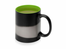Разное Кружка-хамелеон Surprise матовая, черный/зеленое яблоко