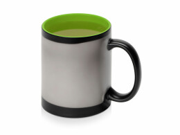 Разное Кружка-хамелеон Surprise матовая, черный/зеленое яблоко