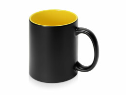 Разное Кружка-хамелеон Surprise матовая, черный/желтый