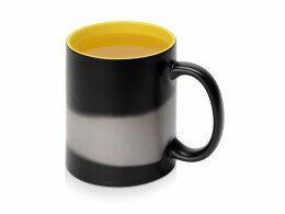 Разное Кружка-хамелеон Surprise матовая, черный/желтый