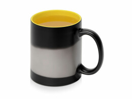 Разное Кружка-хамелеон Surprise матовая, черный/желтый