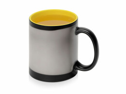 Разное Кружка-хамелеон Surprise матовая, черный/желтый