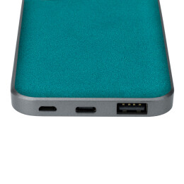 Portobello Внешние Аккумуляторы Внешний аккумулятор, In Velour, 10000 mah, бирюзовый, подарочная упаковка с блистером