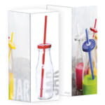 Happy Gifts Extra Бутылка ABALON с трубочкой, 320 мл