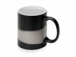 Разное Кружка-хамелеон Magic матовая, черный/белый