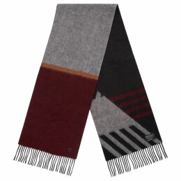 Newonce Шарф Charming, коричневый с оранжевым