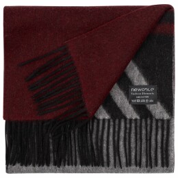 Newonce Шарф Charming, коричневый с оранжевым