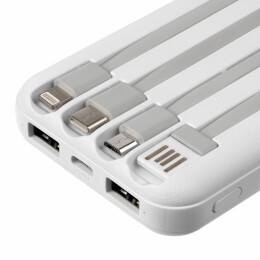 Uniscend Внешний аккумулятор Omni Qi 10000 мАч, белый