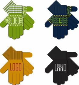 сделано в России Перчатки на заказ Guanti, акрил