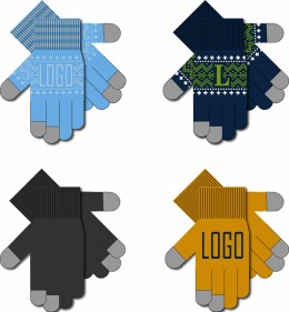 сделано в России Сенсорные перчатки на заказ Guanti Tok, акрил