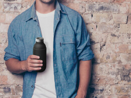 ASOBU Термос ORB, черный