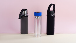 SOFTOUCH Заварочный термос "Остин" 320 мл в чехле