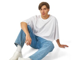 US Basic Футболка Berlin к/р оверсайз, 100% хлопок, 180гр, белый