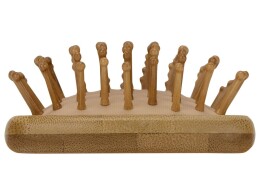 Разное Расческа массажная Bambola из бамбука