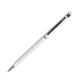 B1 TOUCHWRITER, ручка шариковая со стилусом для сенсорных экранов, белый/хром, металл