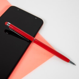 B1 TOUCHWRITER, ручка шариковая со стилусом для сенсорных экранов, белый/хром, металл