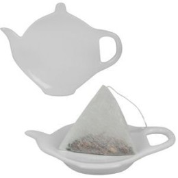 Rusgifts Подставка для чайных пакетиков,11х8,5х1,7см,фарфор