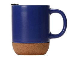 Разное Кружка Denpasar с пробковым дном и крышкой, цветная с двух сторон, синий