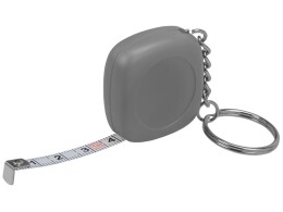 Разное Брелок-рулетка 1м "Block", серый